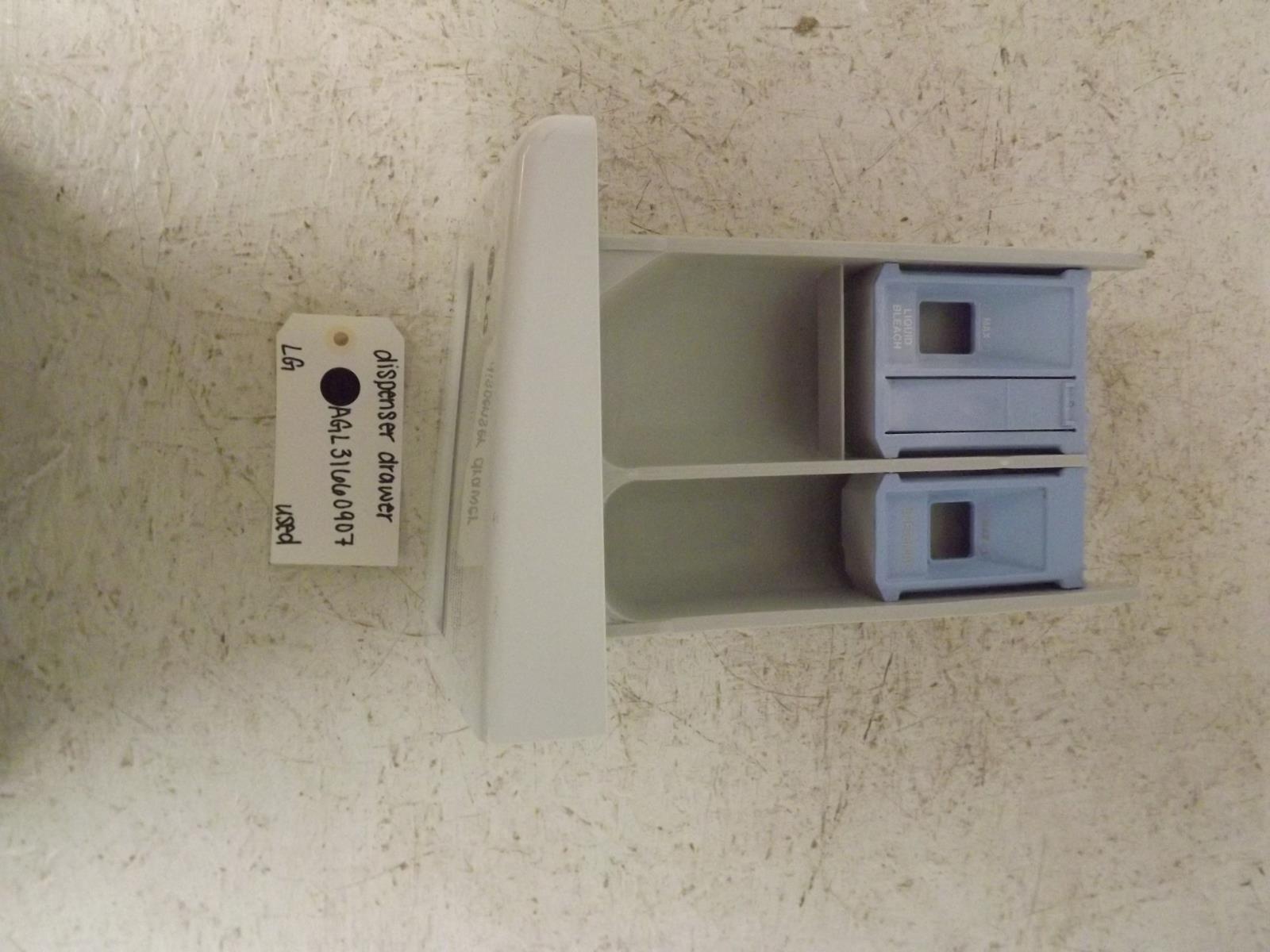 LG Washer AGL31660907 Dispenser Drawer Used LG Washer AGL31660907 Dispenser Drawer Used